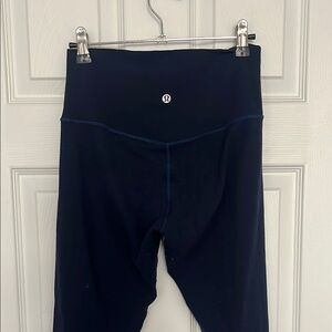 lululemon navy align Leggings size 6